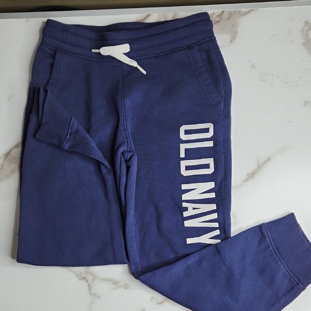 Old Navy Blue Jogger Sweatpants with Tapered Cuffs